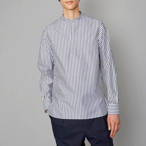 Alfred Shirt - Navy/White - Men