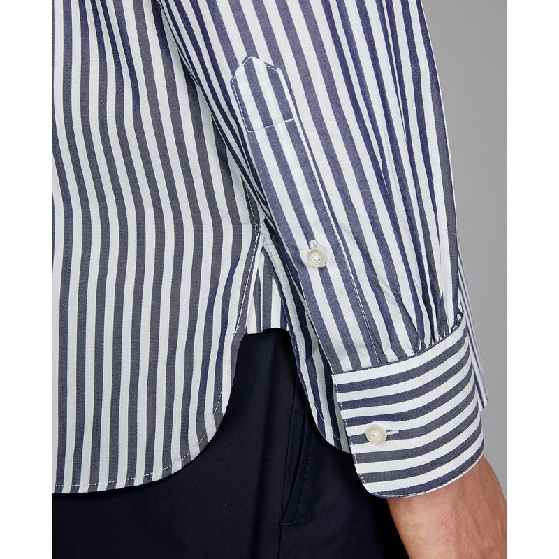 Camisa Alfred - Azul marino/Blanco - Hombres