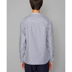 Camisa Alfred - Azul marino/Blanco - Hombres