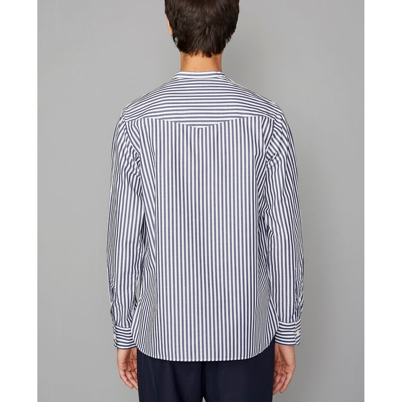 Camisa Alfred - Azul marino/Blanco - Hombres