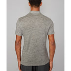 Tee Shirt Bruno Polo Heather Linen - Grey Heather