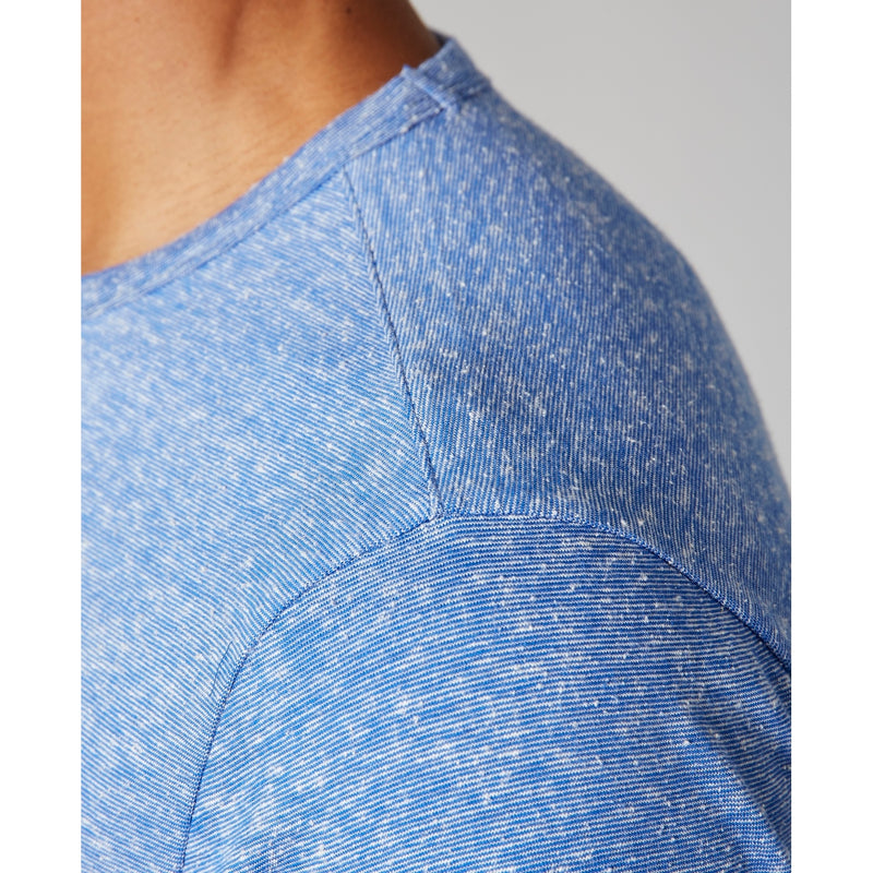 Men's T-Shirt - White/Blue