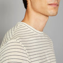 Camiseta - Crudo/Azul marino - Hombre