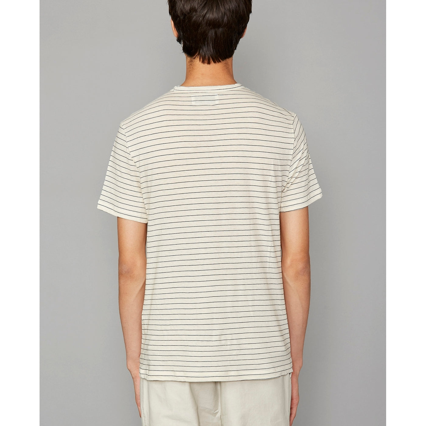 Camiseta - Crudo/Azul marino - Hombre