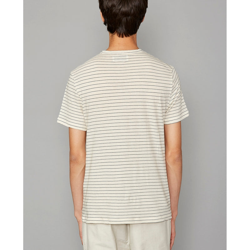 Camiseta - Crudo/Azul marino - Hombre