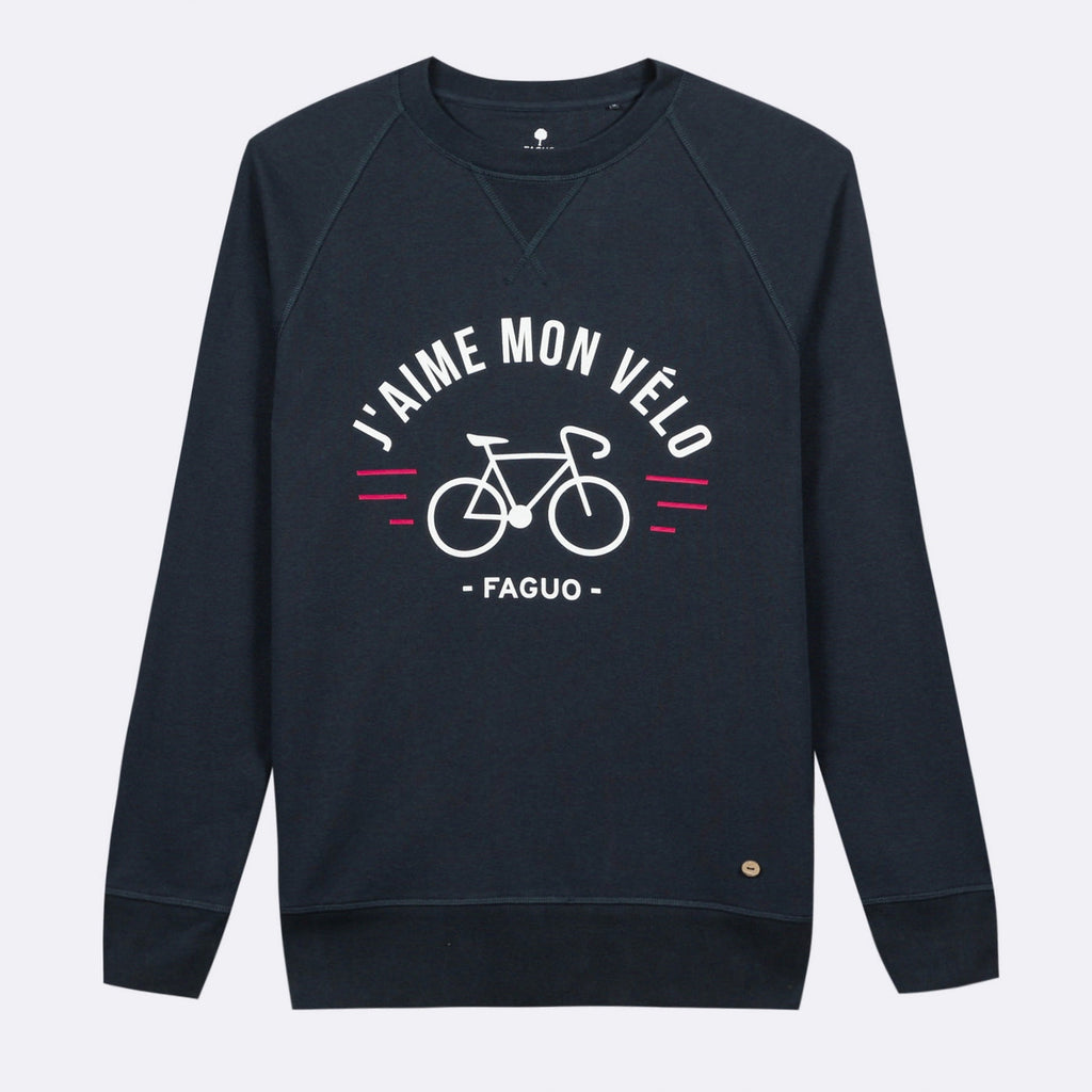 Sudadera Cuello Redondo Azul Marino Darney - Hombre
