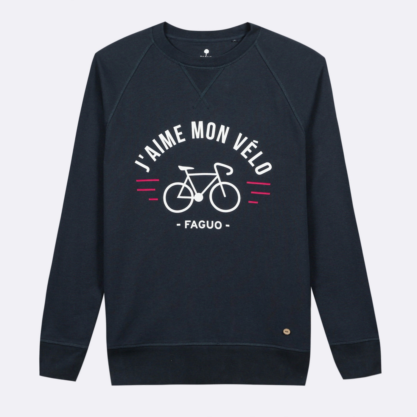 Sudadera Cuello Redondo Azul Marino Darney - Hombre