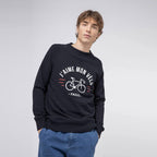 Sudadera Cuello Redondo Azul Marino Darney - Hombre