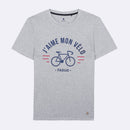 T-Shirt Col Rond Gris Arcy - Homme