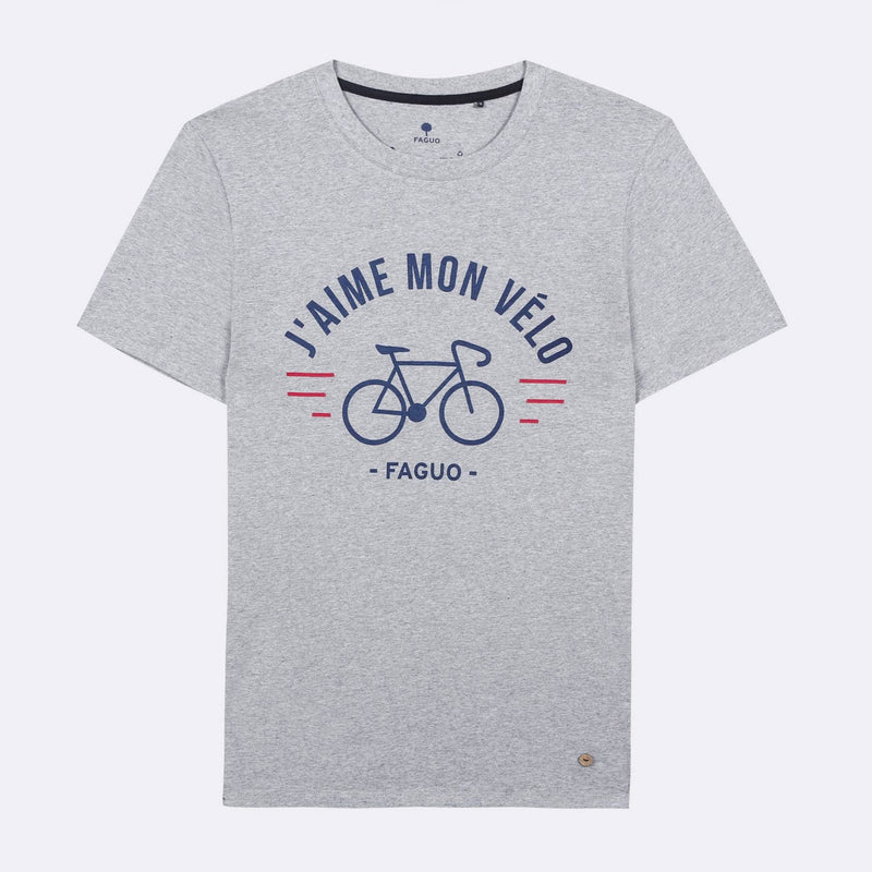 T-Shirt Col Rond Gris Arcy - Homme