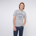 Camiseta Cuello Redondo Gris Arcy - Hombre