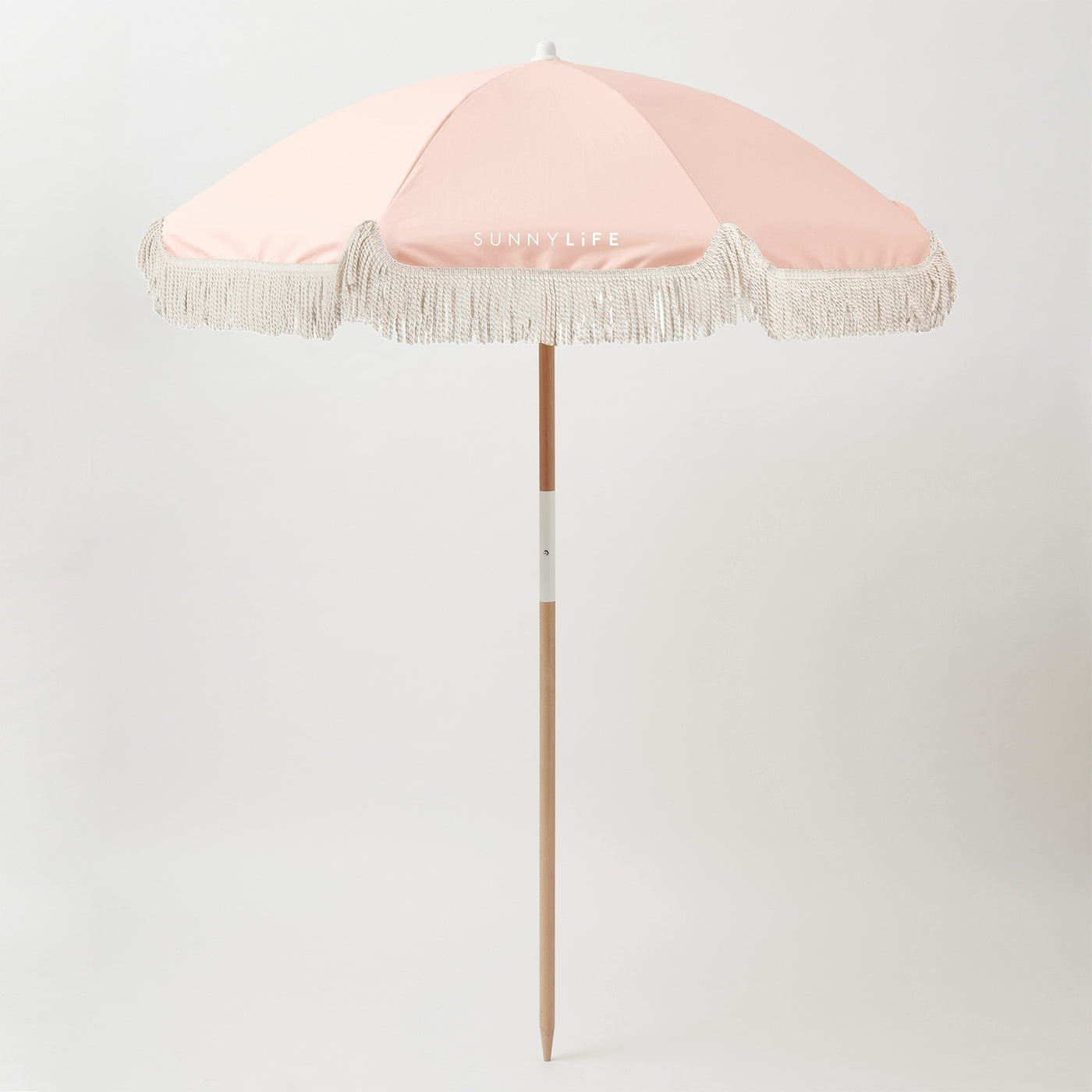 Parasol de Plage de Luxe Saumon