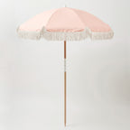 Parasol de Plage de Luxe Saumon