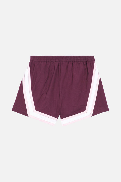 Shorts de gasa Clash - Uva