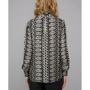 Gabrielle Shirt - Black/Ecru - Women's