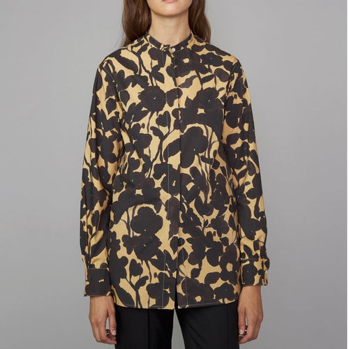 Gaston Shirt - Black/Beige - Women