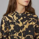 Gaston Shirt - Black/Beige - Women