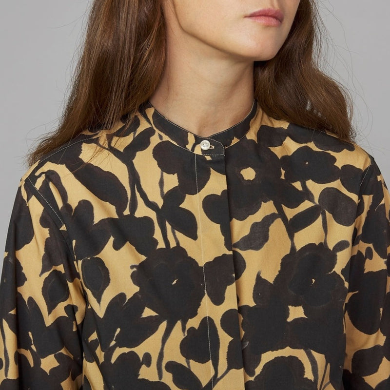 Gaston Shirt - Black/Beige - Women