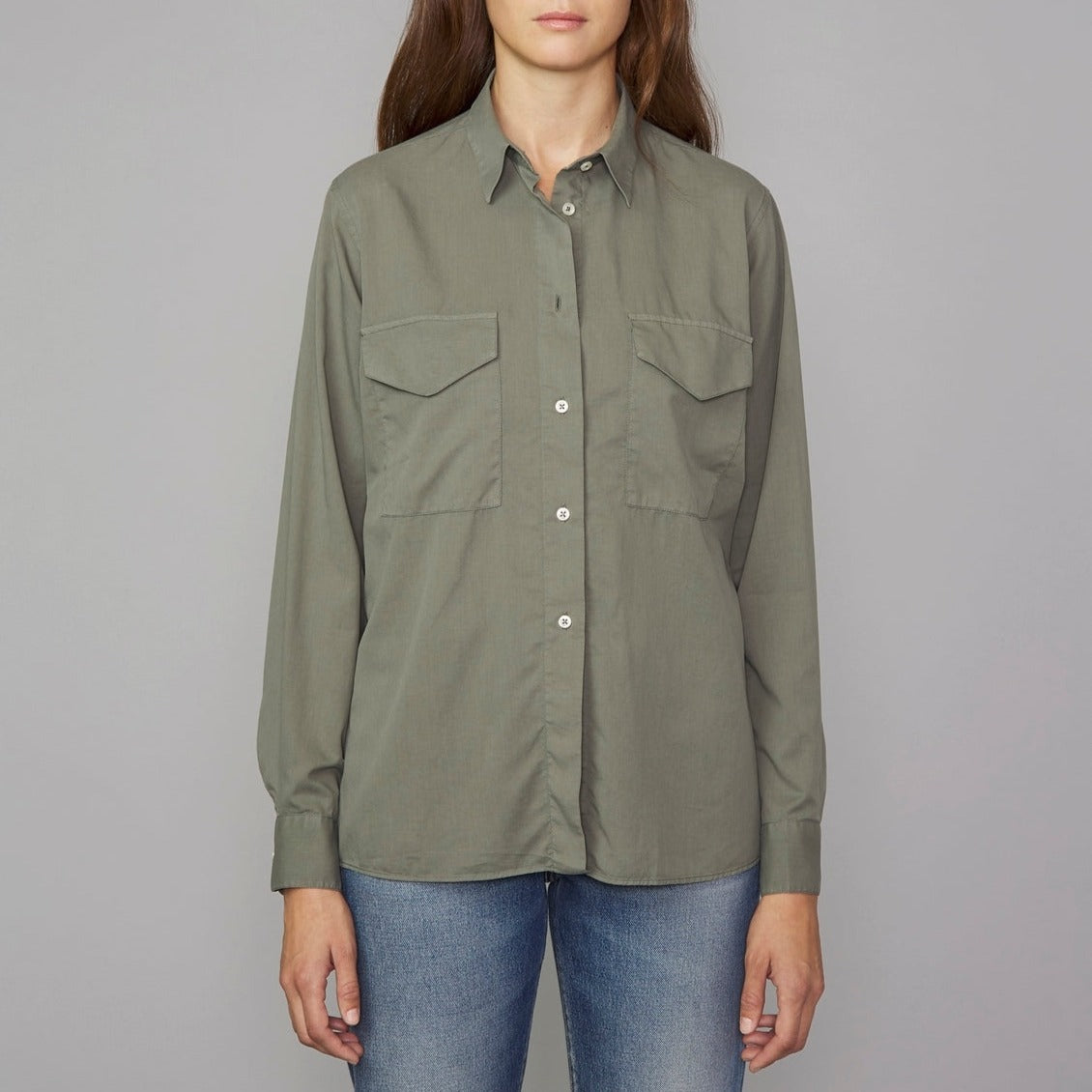 Bonnia Shirt - Dusty Olive - Women's