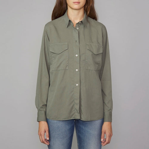 Bonnia Shirt - Dusty Olive - Women's