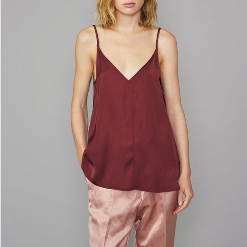 Florentine camisole - Burgundy - Women's