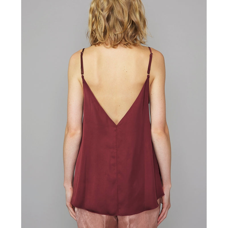 Florentine camisole - Burgundy - Women's
