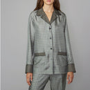 Camisa Alana - Oliva polvoriento/Beige - Mujer