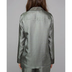 Chemise Alana Shi Placed Dots Print Se - Dusty Olive/Beige