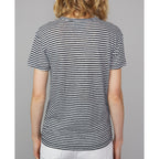 Camiseta Lara - Negro/Blanco - Mujer
