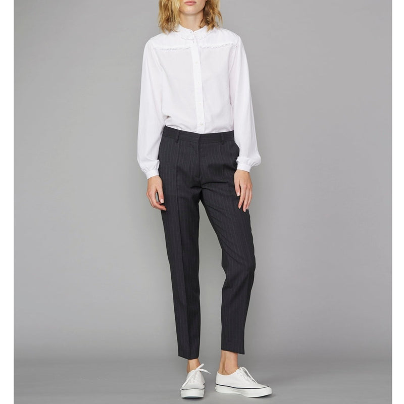Roxane Trousers - Grey/Ecru - Women's