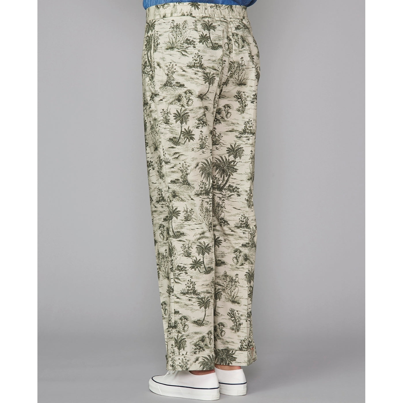 Pantalón Miranda - Beige/Oliva Noche - Mujer