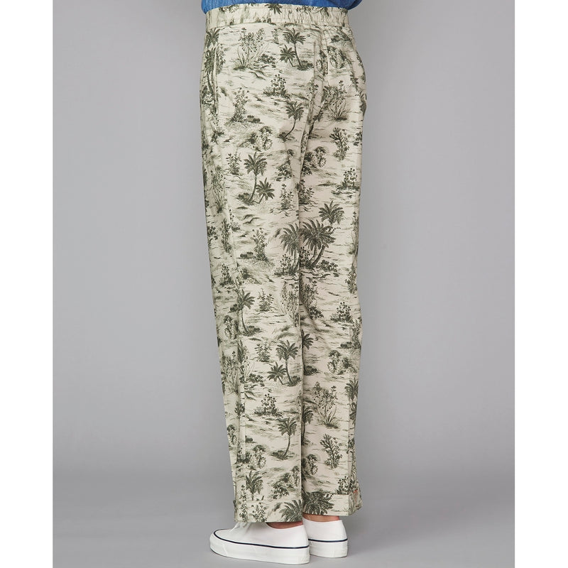 Miranda Trousers - Beige/Olive Night - Women's