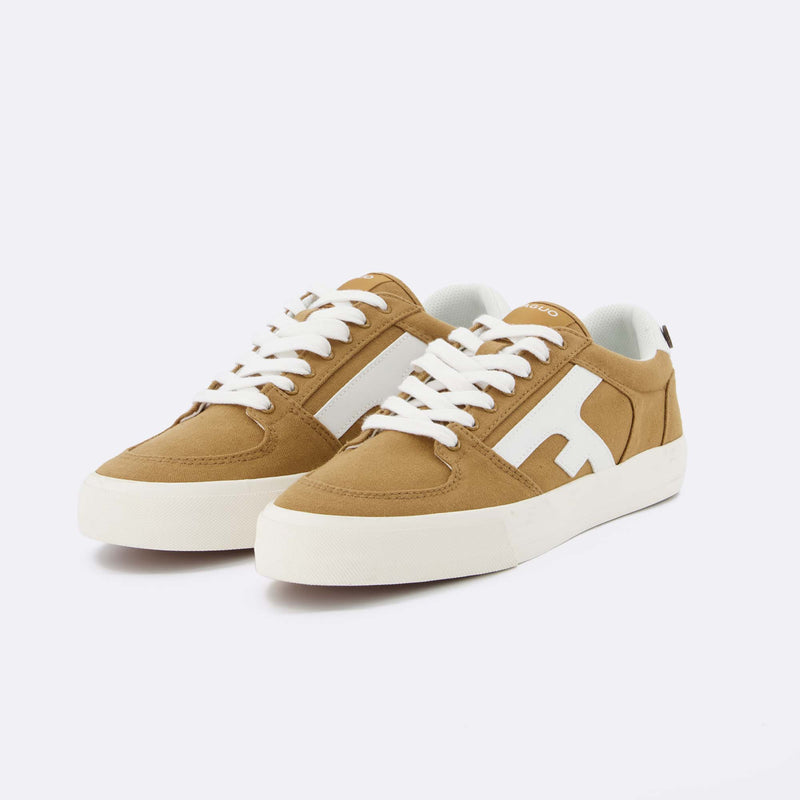 Tennis Basses Walnut - Camel - Homme