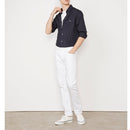 Chemise Younes Pgmt Dyed Cotton Poplin - Black