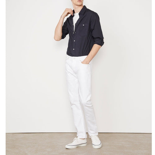 Chemise Younes Pgmt Dyed Cotton Poplin - Black