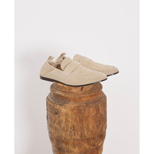 Shoes Salomon Italian Suede Slipper - Sand