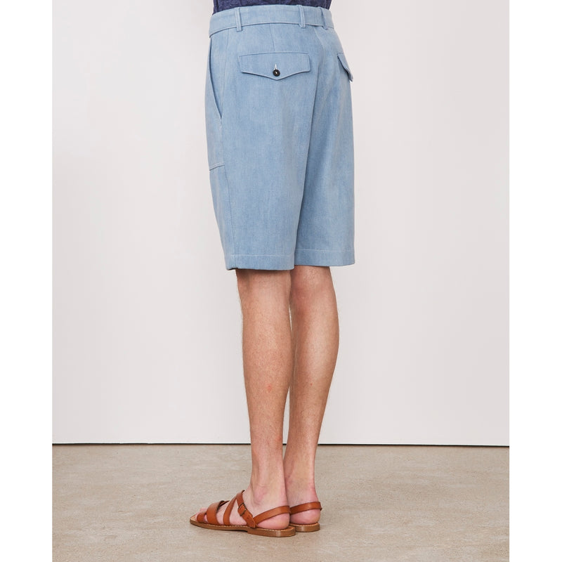 Shorts Paolo - Azul Griego - Hombres