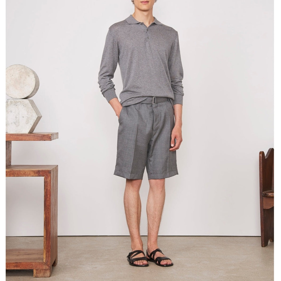 Georges Shorts - Light Gray - Men