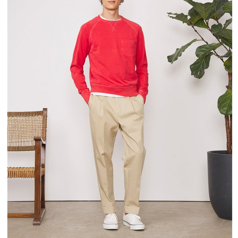 Chris Sweatshirt - Poppy Red - Men's