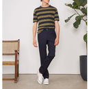 Men's T-Shirt - Hthr Olive/Dark Navy