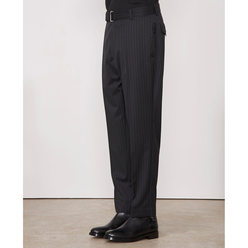 Officine Générale - Owen Trousers - Black/White - Men's