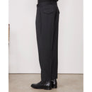 Officine Générale - Owen Trousers - Black/White - Men's