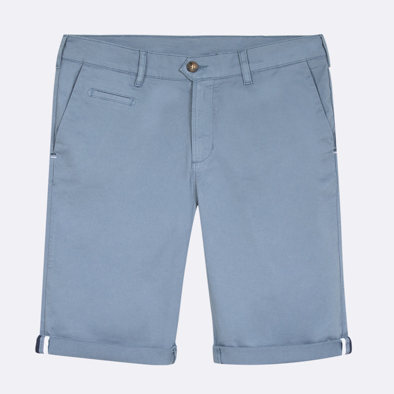 Faguo - Short Chino - Saulieu - Bleu - Homme