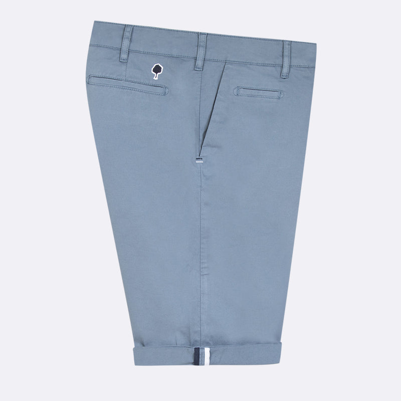 Faguo - Short Chino - Saulieu - Bleu - Homme