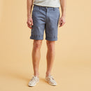 Faguo - Short Chino - Saulieu - Bleu - Homme
