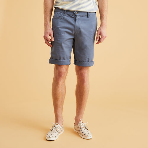 Faguo - Short Chino - Saulieu - Bleu - Homme
