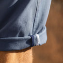 Faguo - Short Chino - Saulieu - Bleu - Homme