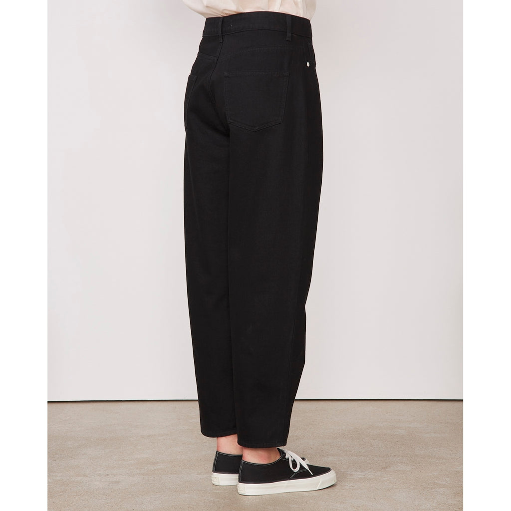 Jeans Dana Curved Denim Cotton - Black