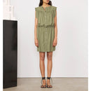 Aude Dress - Burnt Olive - Women's