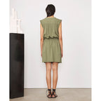 Aude Dress - Burnt Olive - Women's